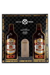 Chivas Regal 12 Year Old Blended Scotch Twin Pack Gift Set
