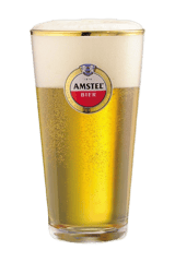 Amstel Pint Beer Glass