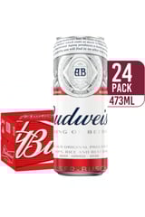 Budweiser American Lager 473ml (24-pack)