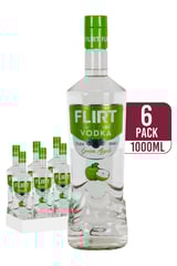 Flirt Green Apple Vodka (6-pack)