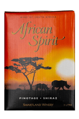 Swartland African Spirit Pinotage Shiraz (3-Liter Boxed Wine)