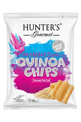 Hunter's Gourmet Quinoa Chips Peruvian Pink Salt