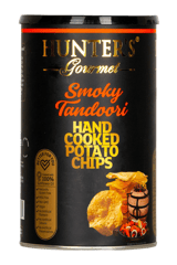 Hunter's Gourmet Potato Chips Smoky Tandoori
