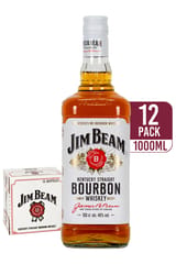 Jim Beam Kentucky Straight Bourbon (12-pack)