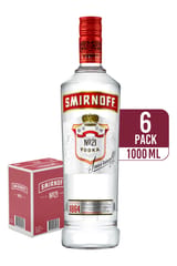 Smirnoff No. 21 Red Label Vodka (6-pack)