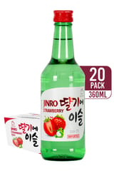 Jinro Strawberry Soju (20-pack)