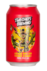 Two Chefs Green Bullet American IPA Can