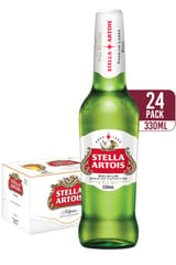Stella Artois Belgian Lager (24-pack)