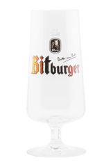 Bitburger Pilsner Beer Glass