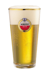 Amstel Beer Glass