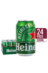 Heineken Beer 330 ml Can (24-pack)