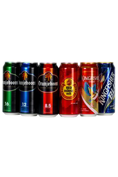 Extra Strong Beer Selection (6 cans)