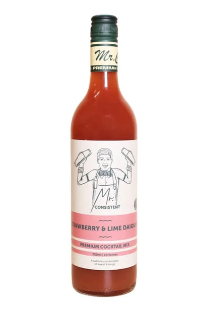 Mr. Consistent Strawberry & Lime Daiquiri Cocktail Mixer