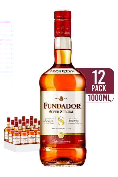 Fundador Super Special Brandy (12-pack)