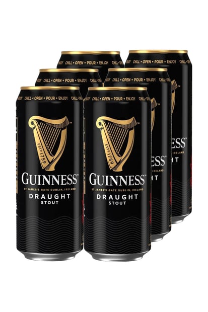 Guinness Draught Irish Dry Stout (6-pack)