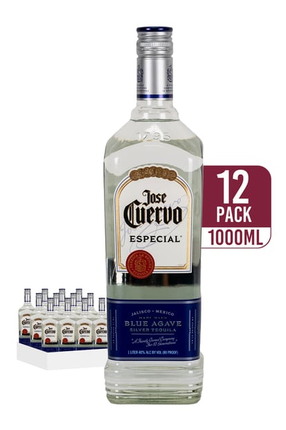 Jose Cuervo Especial Silver Tequila (12-pack)