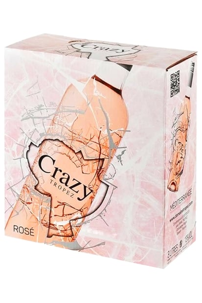 Domaine Tropez Crazy Tropez Rosé (3-Liter Boxed Wine)