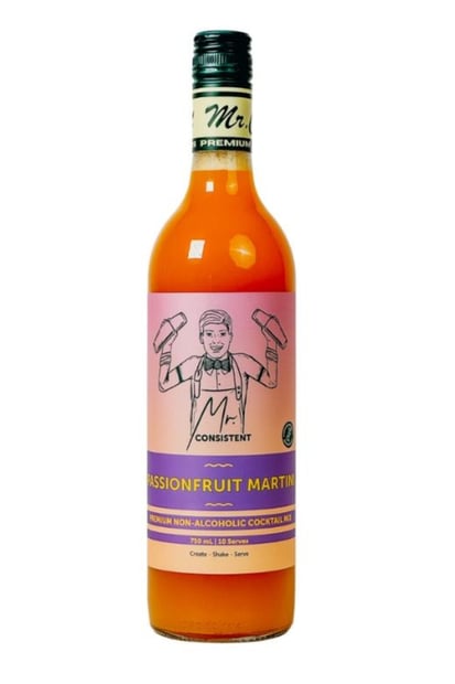 Mr. Consistent Passion Fruit & Vanilla Martini Cocktail Mixer