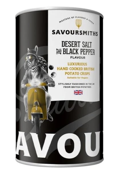 Savoursmiths Dessert Salt & Black Pepper
