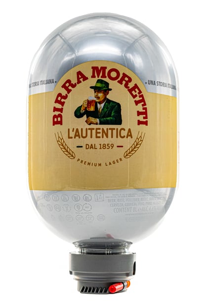 Birra Moretti Blade Keg