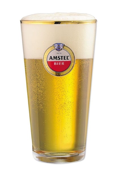 Amstel Pint Beer Glass