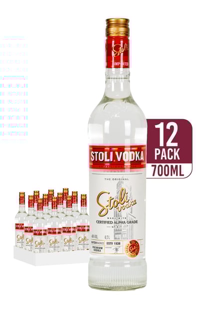 Stoli Premium Vodka (12-pack)