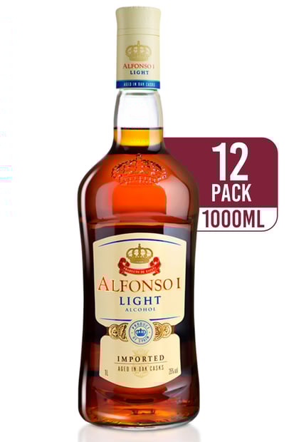 Alfonso Light Brandy (12 Bottles)