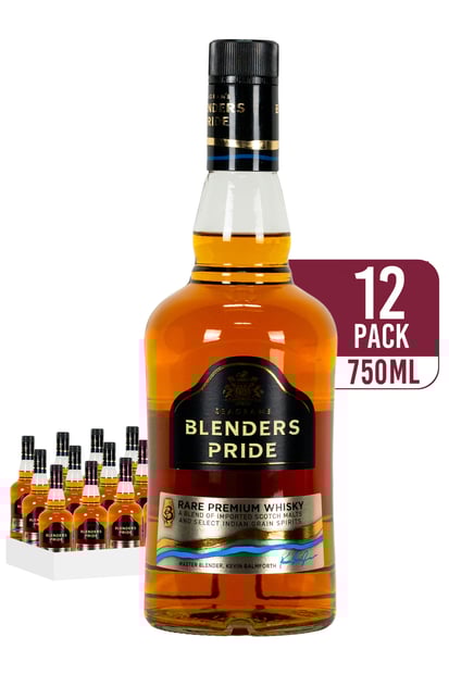 Blenders Pride Premium Blended Indian Whisky (12-pack)
