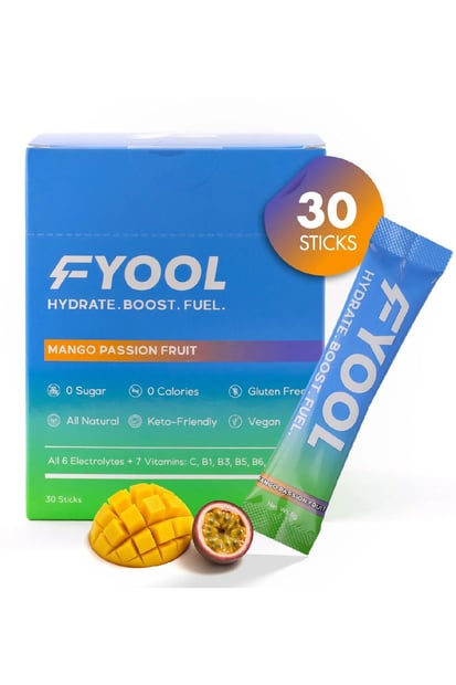 FYOOL Mango Passion Fruit Electrolyte Drink