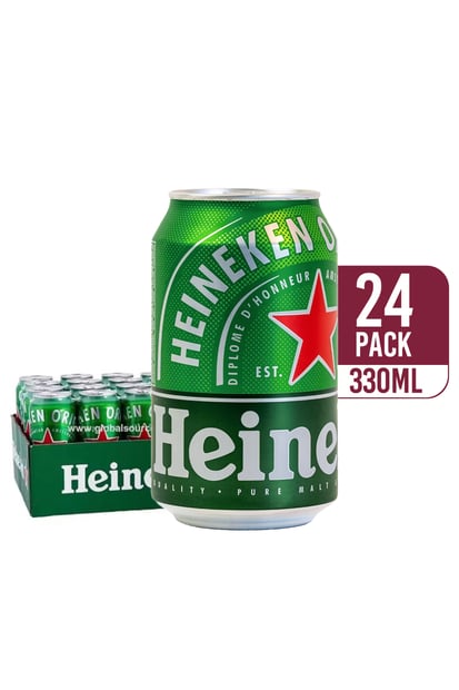Heineken Beer 330ml Can (6-pack)
