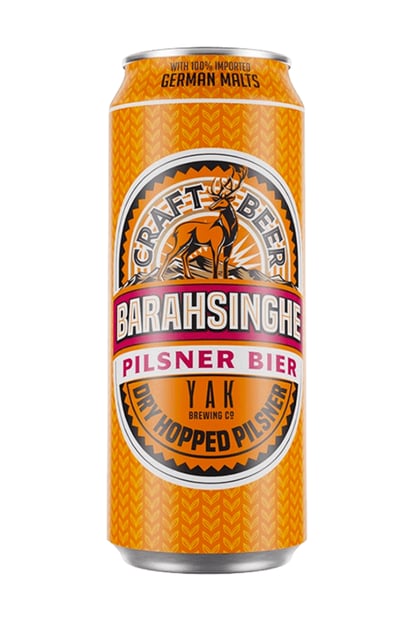Barahsinghe Nepali Pilsner Beer (6-pack)