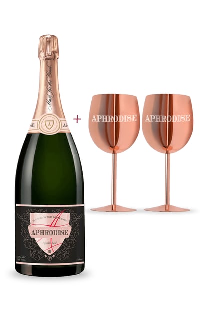 Aphrodise Sparkling Rosé Buy 1 Get 2 Free Goblets
