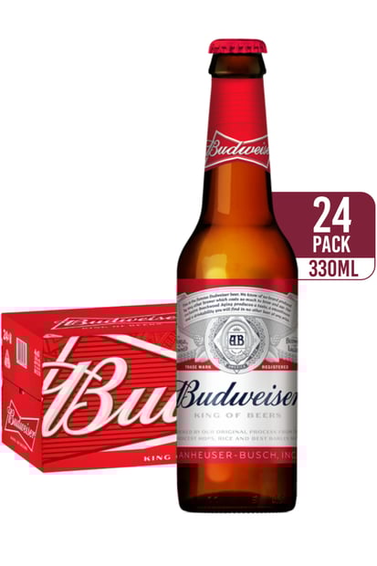 Budweiser American Lager (24-pack)