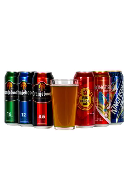 Extra Strong Beer Selection (6 cans)