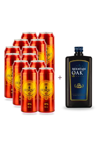 8 Horse (12-pack) + Mountain Oak