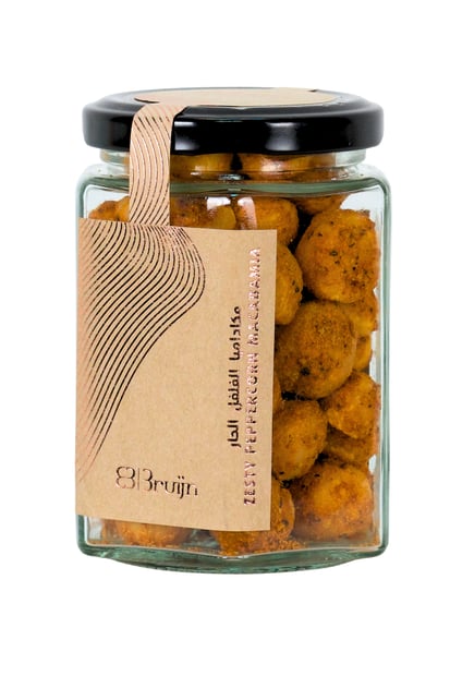 Bruijn Zesty Peppercorn Macadamia Nuts