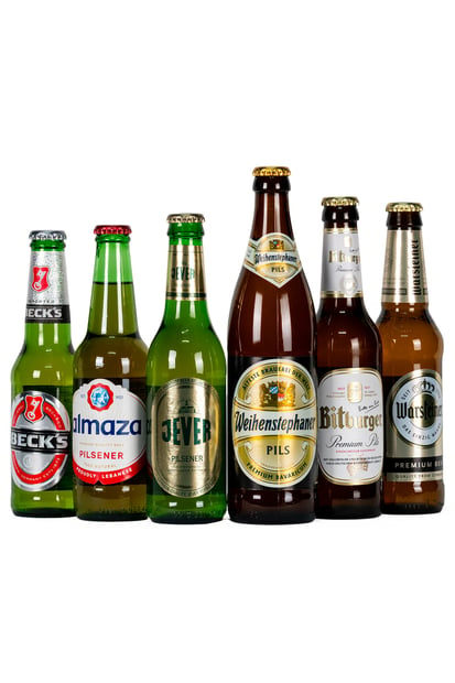 German Pilsner Selection Without Glass (6 bottles)