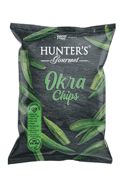 Hunter's Gourmet Okra Chips