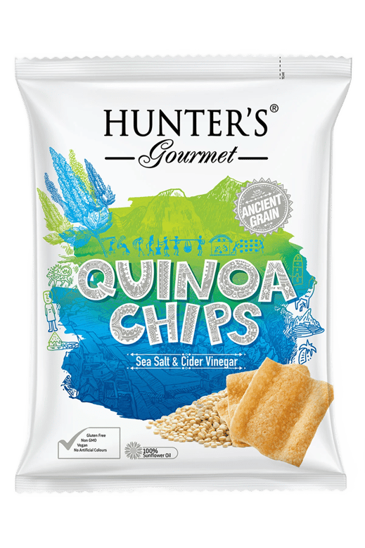 Hunter's Gourmet Quinoa Chips Sea Salt & Cider Vinegar