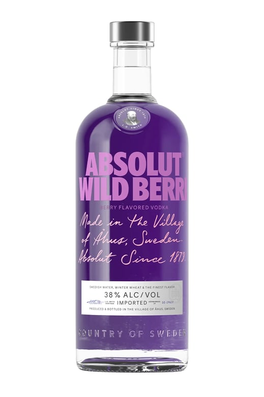 Absolute Wild Berri Vodka