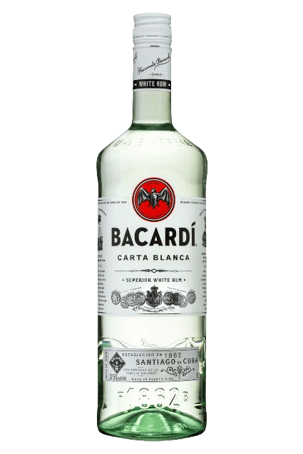 Bacardi Carta Blanca Rum (1000ml)