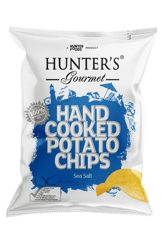 Hunter's Gourmet Potato Chips Sea Salt