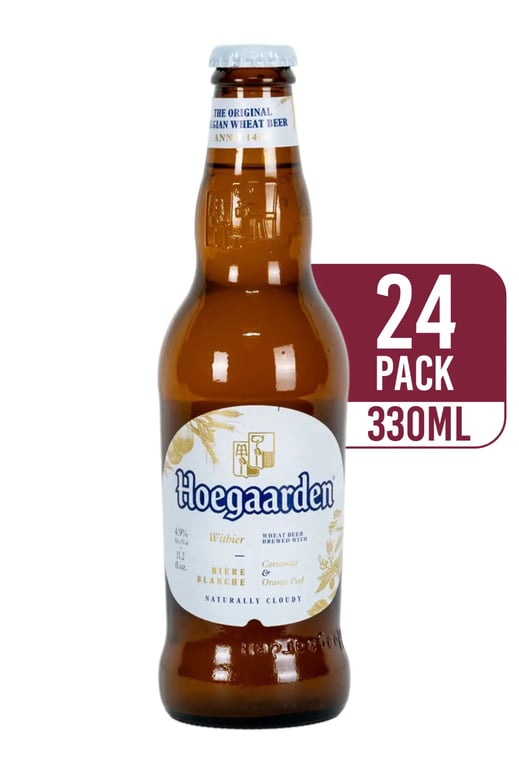 Hoegaarden Blanche Witbier (24-pack)