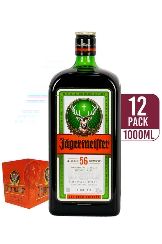 Jagermeister Herbal Liqueur (12-pack)