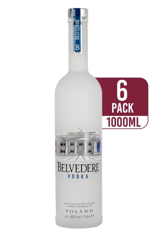 Belvedere Vodka (6-pack)