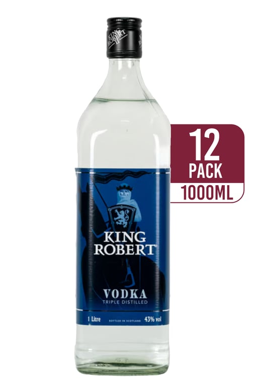 King Robert II Vodka (12-pack)