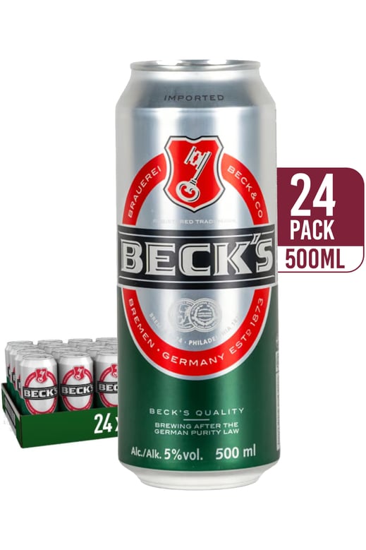 Beck's German Pilsner Can(24-pack)