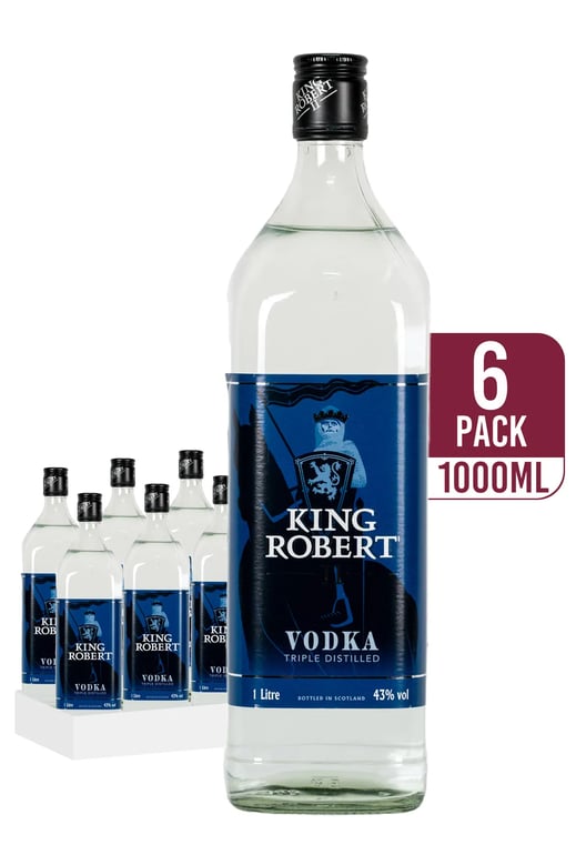 King Robert II Vodka (12-pack)