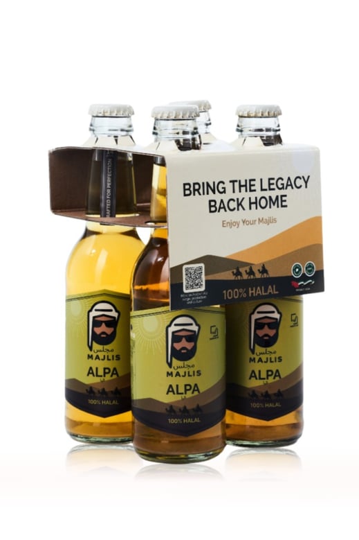 Majlis Arabian League Pale Ale ALPA (4-pack)