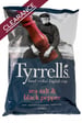 Tyrrells Sea Salt & Black Pepper English Crisps